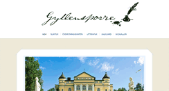 Desktop Screenshot of gyllensporre.com